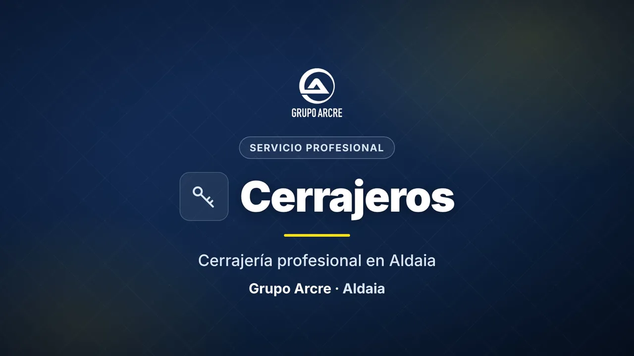 Cerrajería profesional en Aldaia