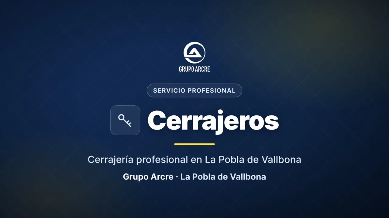 Cerrajería profesional en La Pobla de Vallbona