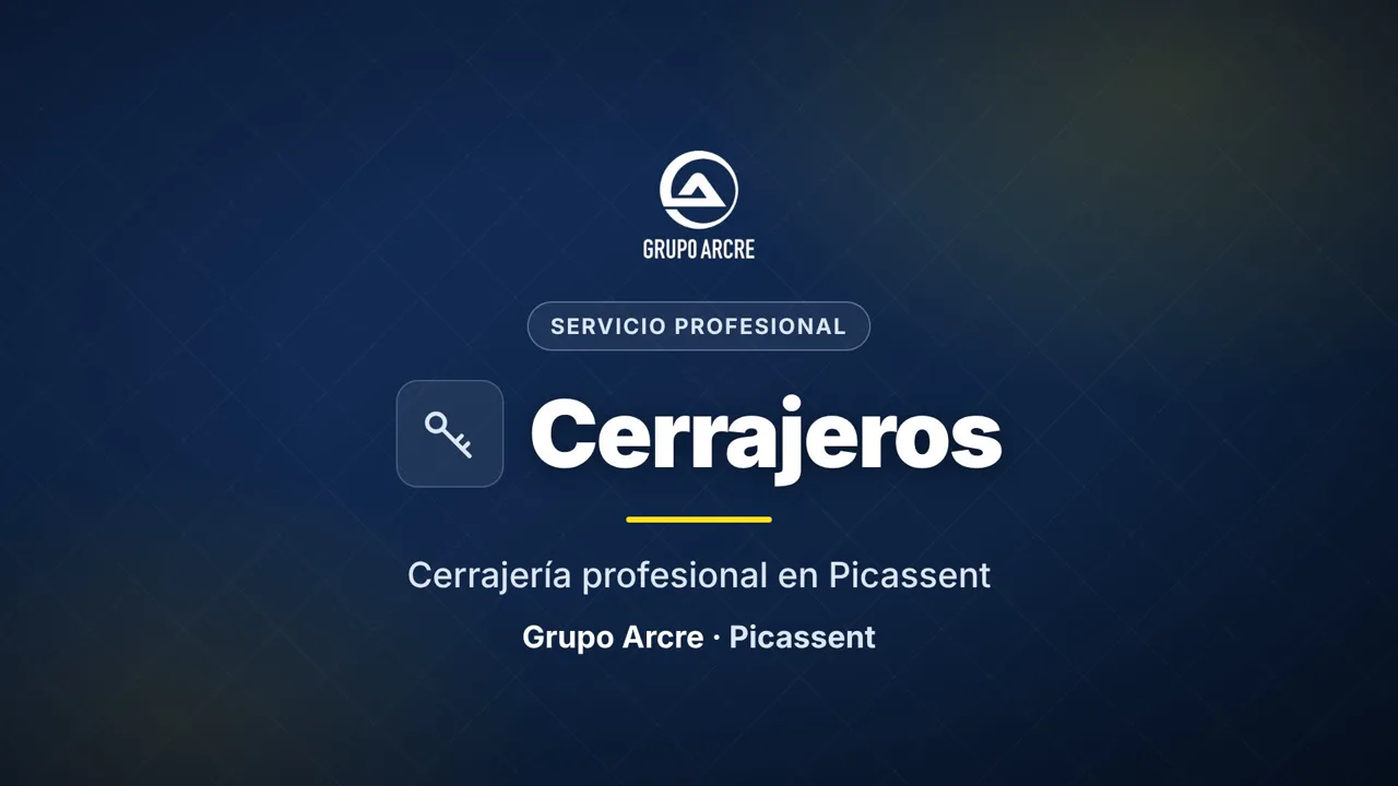Cerrajería profesional en Picassent